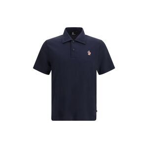 Moncler Grenoble Men Polo With Logo Appliqué